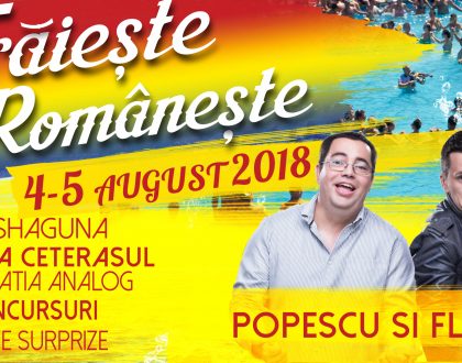 Traieste Romaneste 12 ani Laguna Albastra - 4-5 august 2018