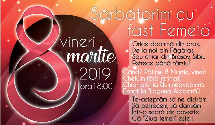 8 Martie - Sarbatorim cu fast Femeia