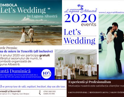 Tombola Let's Wedding 2020 by Laguna Albastra