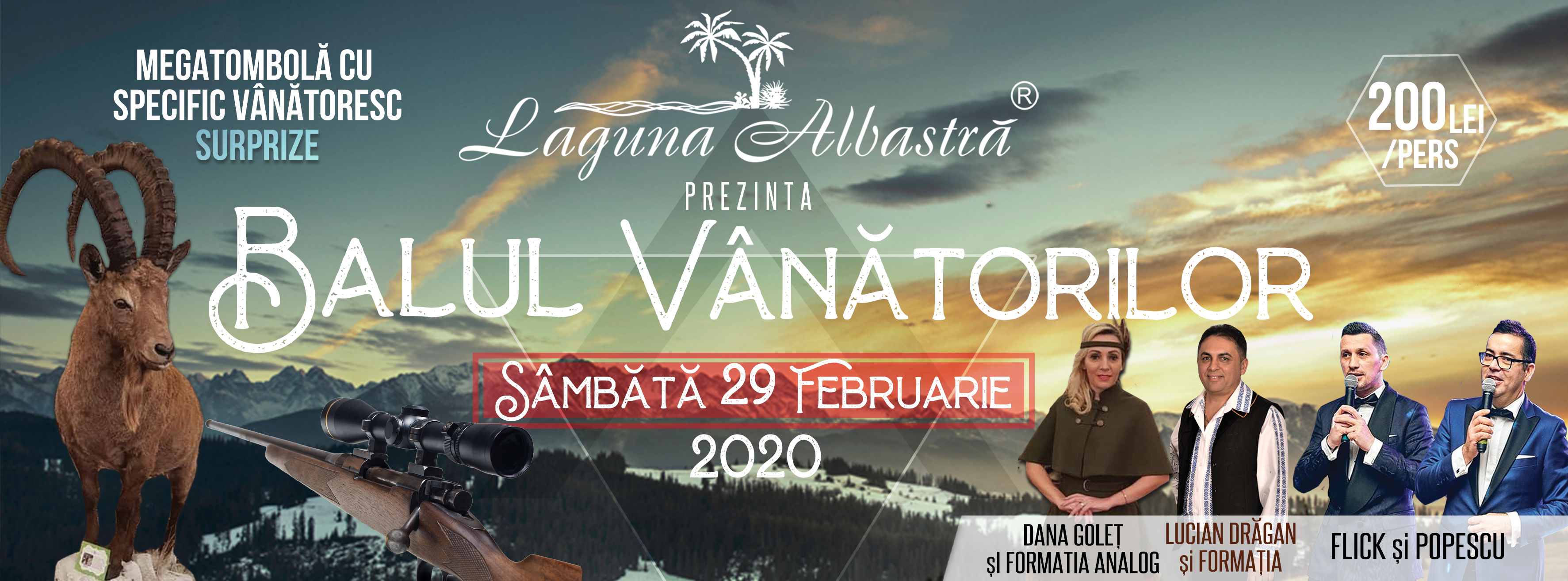 Balul Vânătorilor 29 Februarie 2020