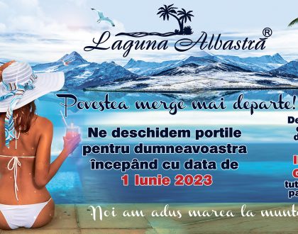 Am dat startul noului sezon la Complexul acvatic Laguna Albastra Fagaras