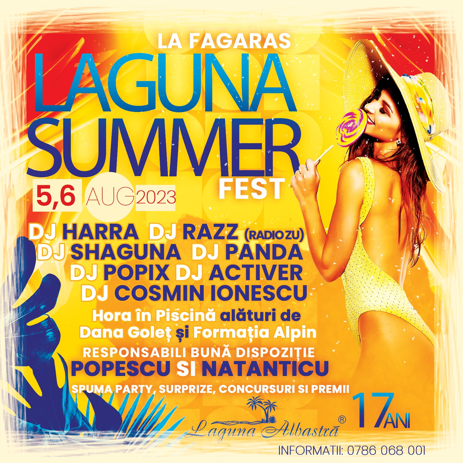 LAGUNA SUMMER FEST la Fagaras - 5-6 august 2023